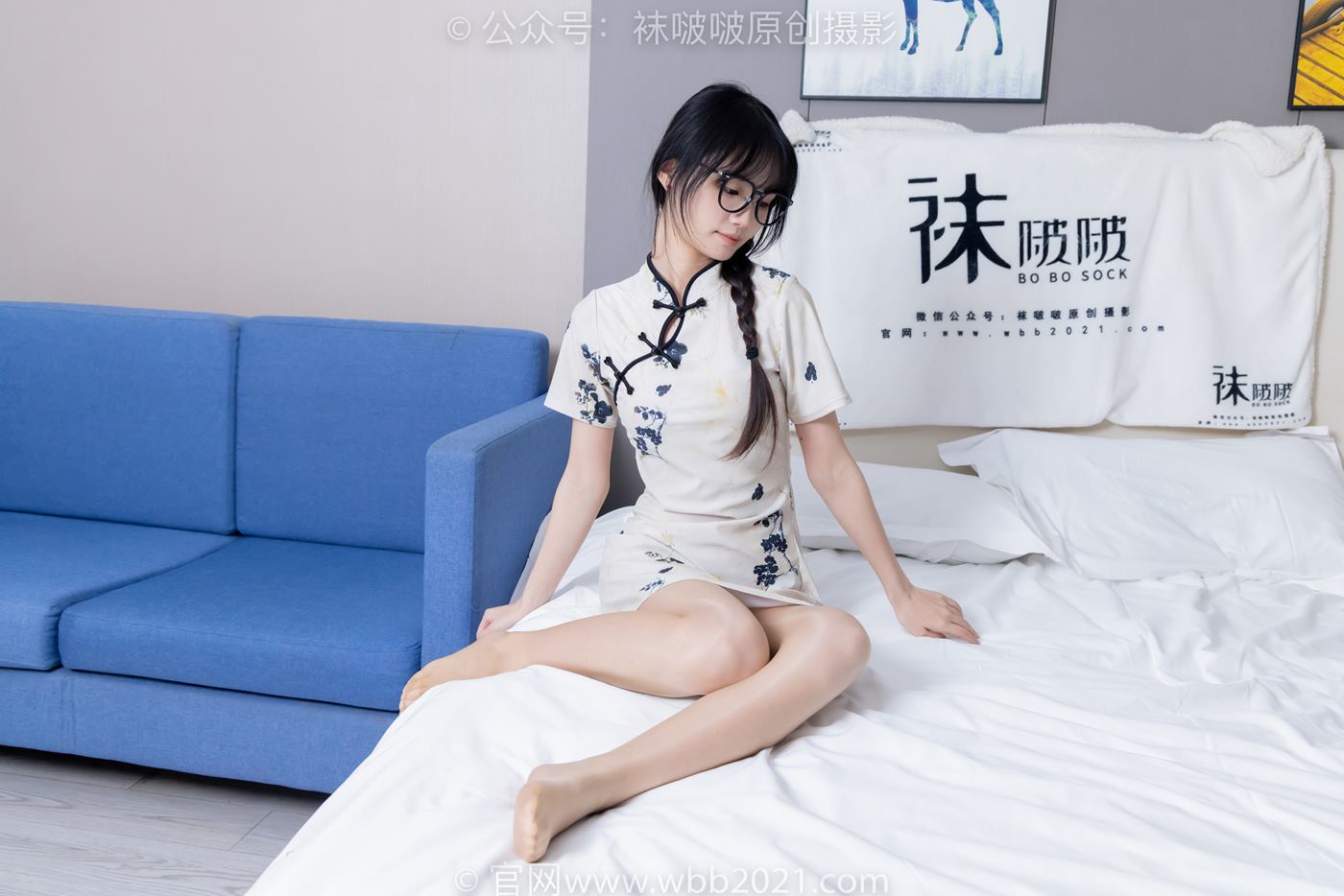 图片[96]-[BoBoSocks袜啵啵]NO.505 甜甜圈-低跟鞋、油亮肉丝、旗袍[140P] – 速更版-美库