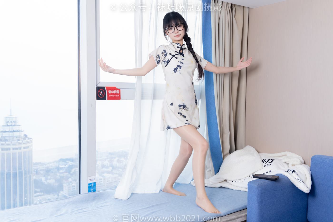 图片[98]-[BoBoSocks袜啵啵]NO.505 甜甜圈-低跟鞋、油亮肉丝、旗袍[140P] – 速更版-美库