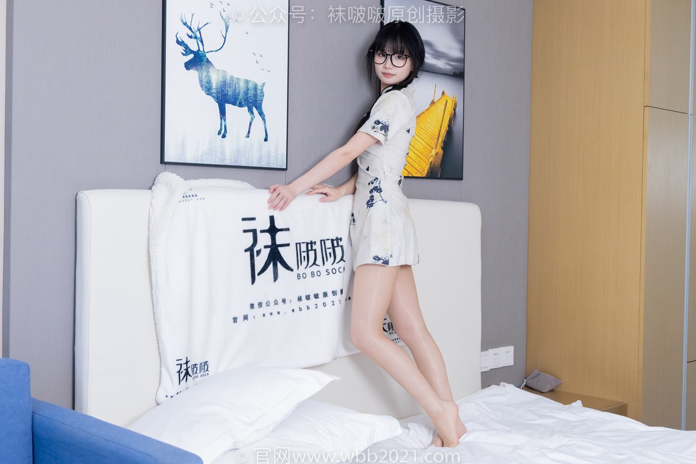 图片[108]-[BoBoSocks袜啵啵]NO.505 甜甜圈-低跟鞋、油亮肉丝、旗袍[140P] – 速更版-美库