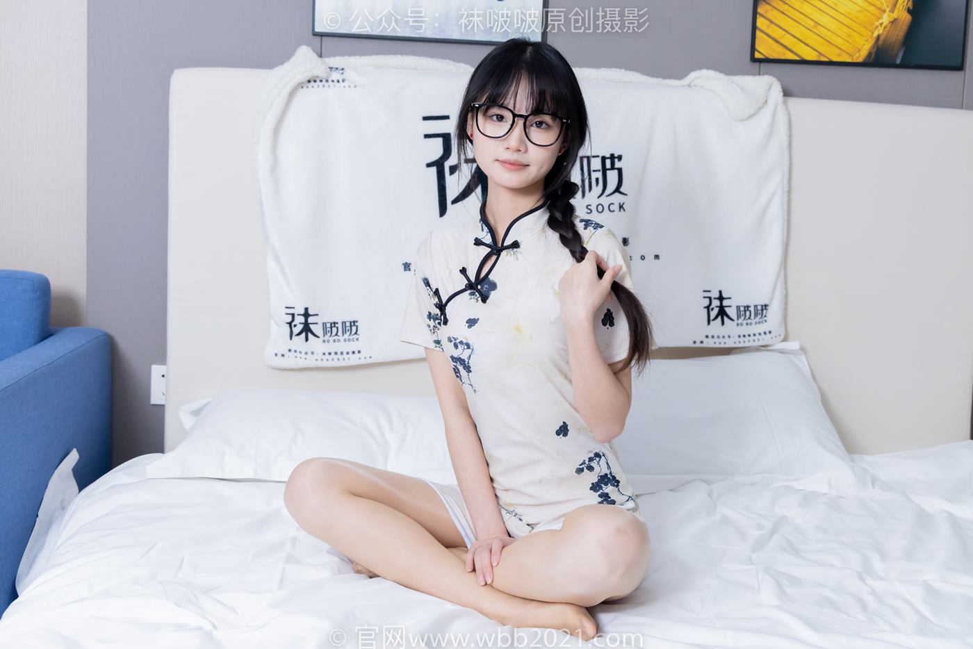 图片[115]-[BoBoSocks袜啵啵]NO.505 甜甜圈-低跟鞋、油亮肉丝、旗袍[140P] – 速更版-美库