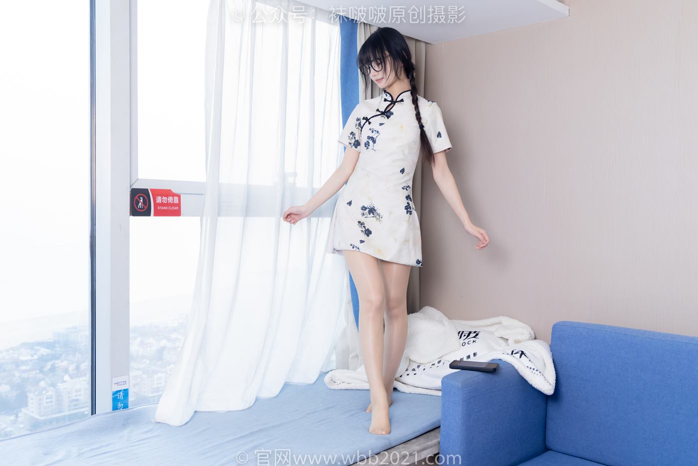 图片[119]-[BoBoSocks袜啵啵]NO.505 甜甜圈-低跟鞋、油亮肉丝、旗袍[140P] – 速更版-美库