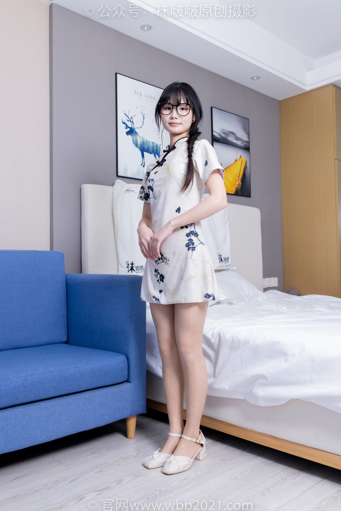 图片[134]-[BoBoSocks袜啵啵]NO.505 甜甜圈-低跟鞋、油亮肉丝、旗袍[140P] – 速更版-美库