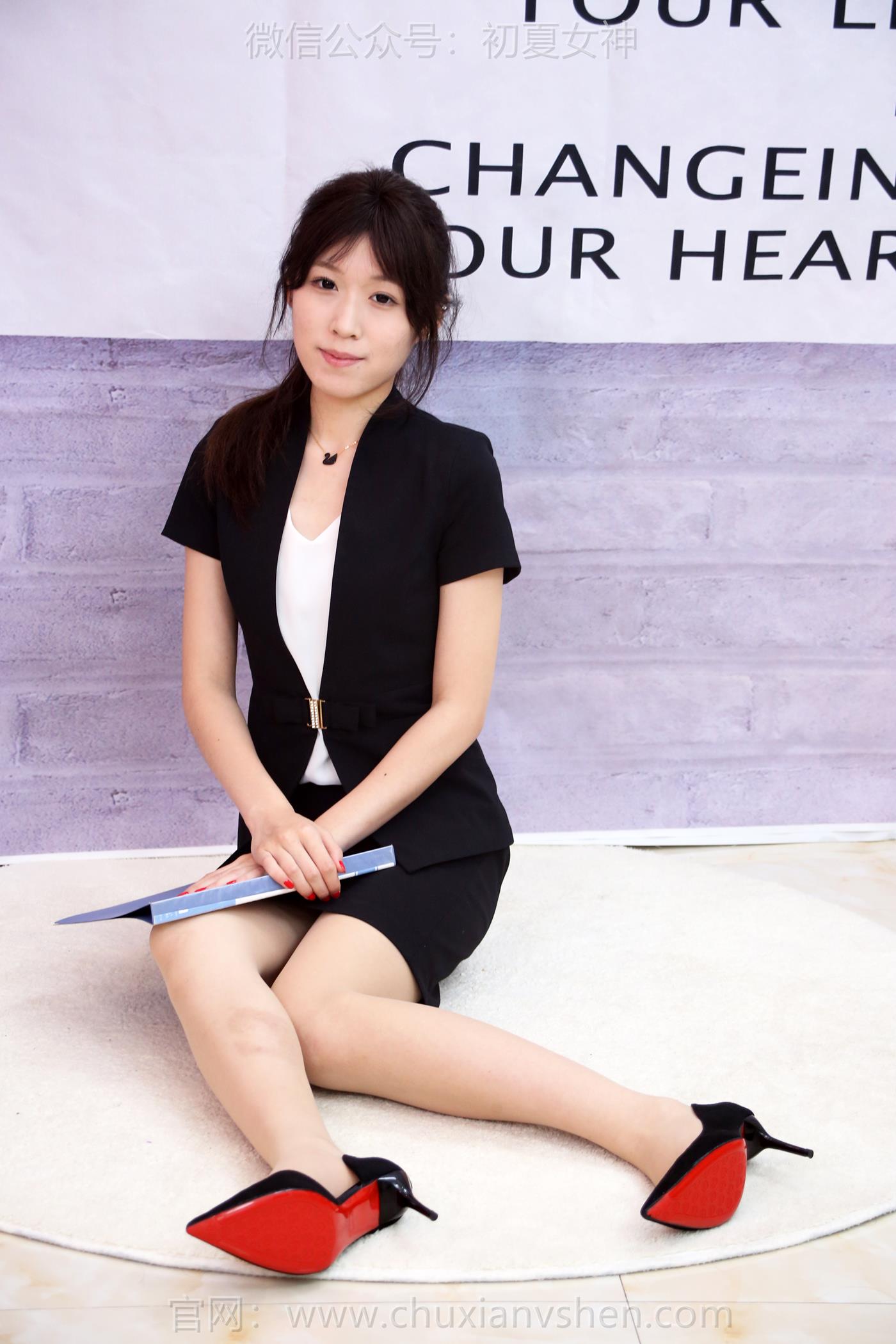 图片[35]-初夏女神 NO.267 清离 苹果香[80P] – 速更版-美库