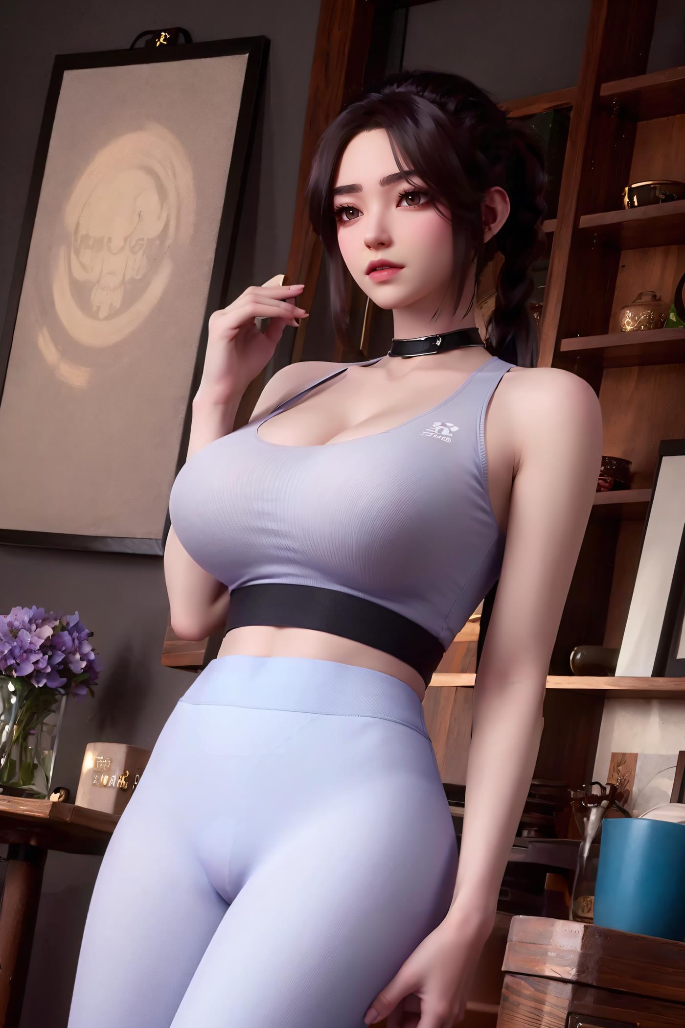 图片[20]-AI绘画 505 凡尘神域-红缨[48P] – 速更版-美库