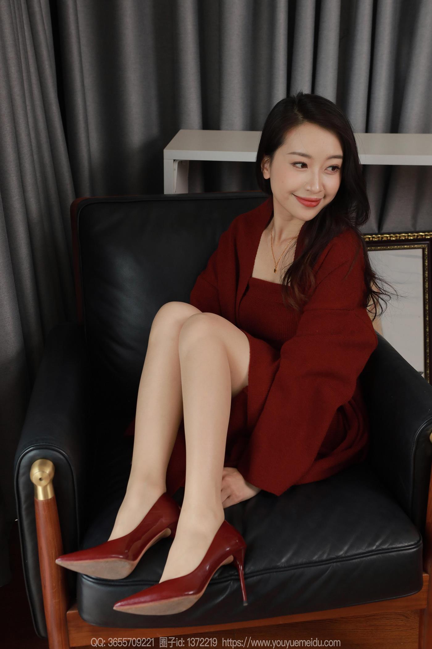 图片[24]-[IESS异思趣向] 2025.01.31 丝享家1965：小婕《红色针织裙（下）》[69P] – 速更版-美库