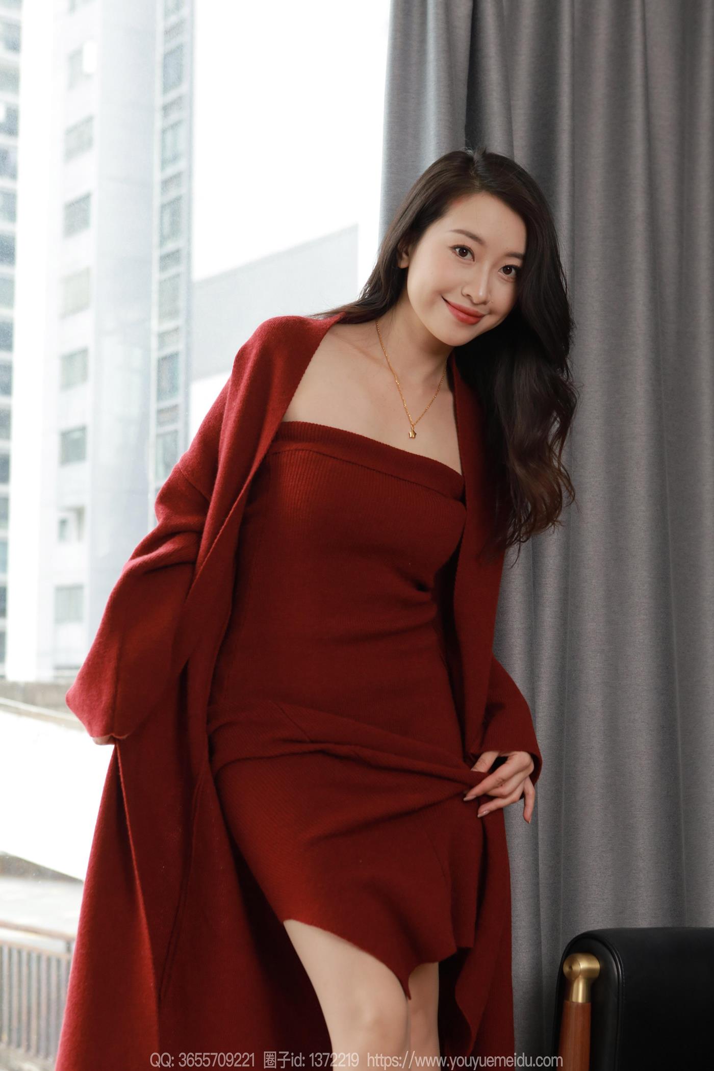 图片[25]-[IESS异思趣向] 2025.01.31 丝享家1965：小婕《红色针织裙（下）》[69P] – 速更版-美库