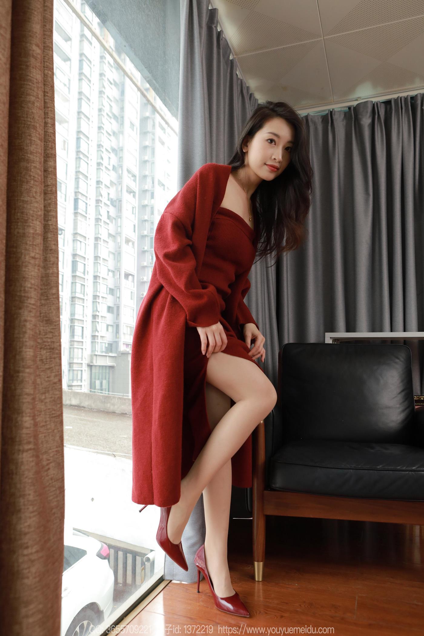 图片[27]-[IESS异思趣向] 2025.01.31 丝享家1965：小婕《红色针织裙（下）》[69P] – 速更版-美库