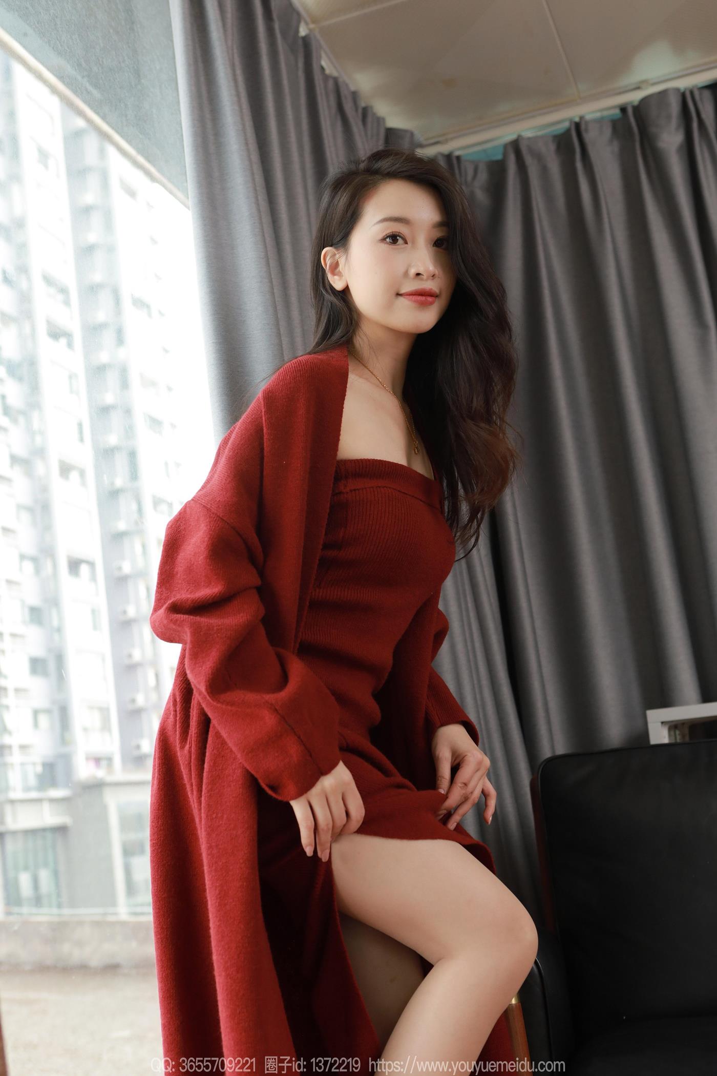 图片[28]-[IESS异思趣向] 2025.01.31 丝享家1965：小婕《红色针织裙（下）》[69P] – 速更版-美库