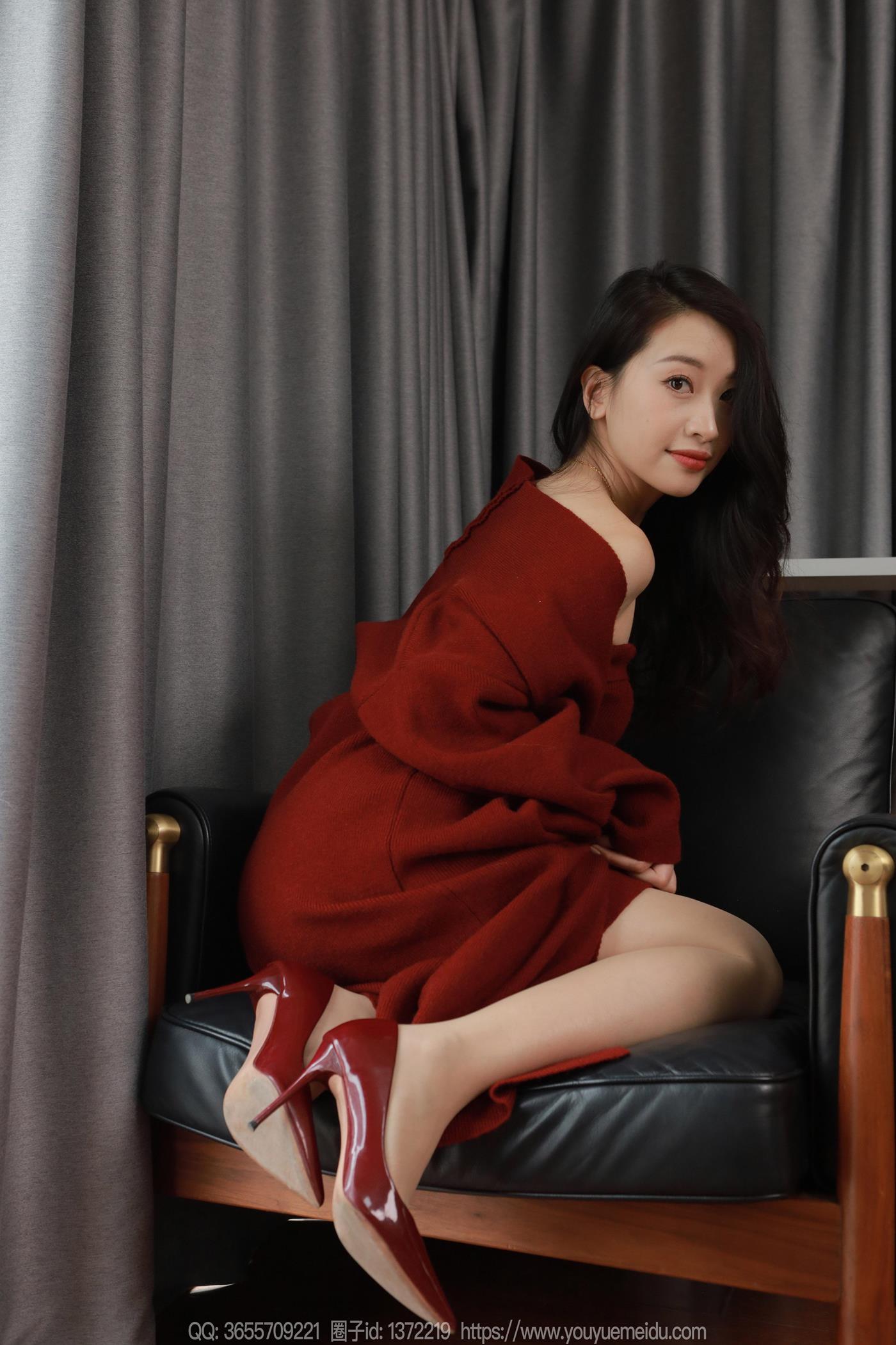 图片[69]-[IESS异思趣向] 2025.01.31 丝享家1965：小婕《红色针织裙（下）》[69P] – 速更版-美库