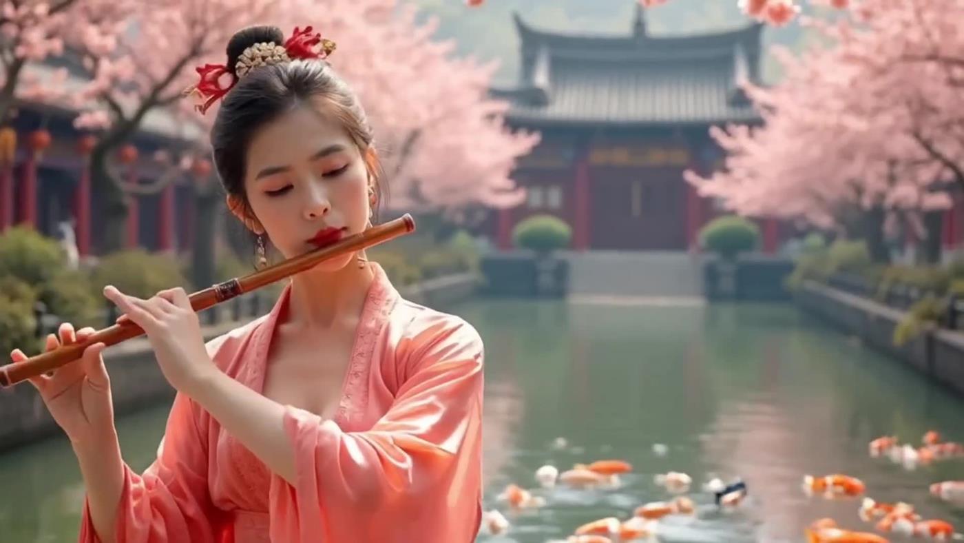 图片[18]-[AI Video]Relaxing Chinese Guzheng Music – Soothing Sounds for Stress Relief _ Focus[20P] – 速更版-美库