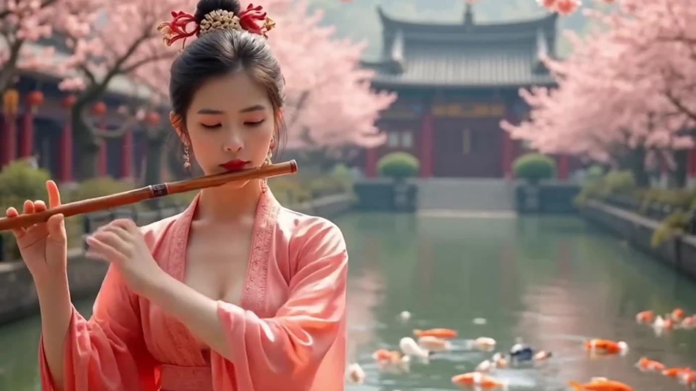 图片[20]-[AI Video]Relaxing Chinese Guzheng Music – Soothing Sounds for Stress Relief _ Focus[20P] – 速更版-美库