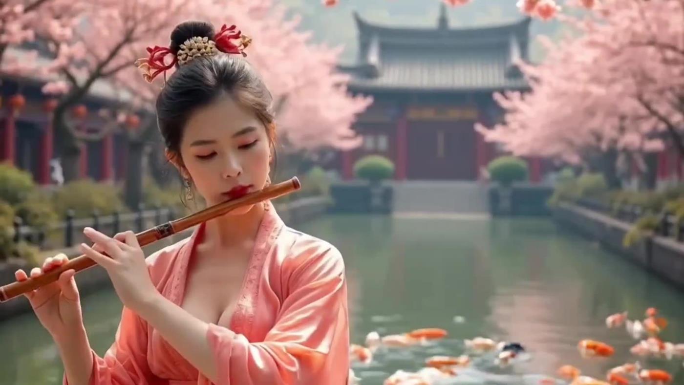 图片[21]-[AI Video]Relaxing Chinese Guzheng Music – Soothing Sounds for Stress Relief _ Focus[20P] – 速更版-美库