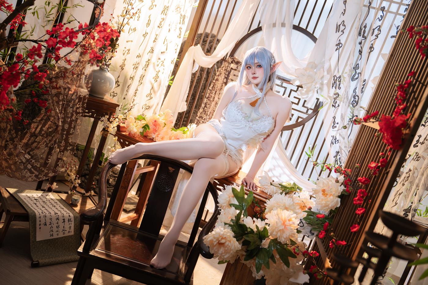 图片[13]-Natsuko夏夏子  – 碧蓝航线 阿尔比恩旗袍[22P] – 速更版-美库