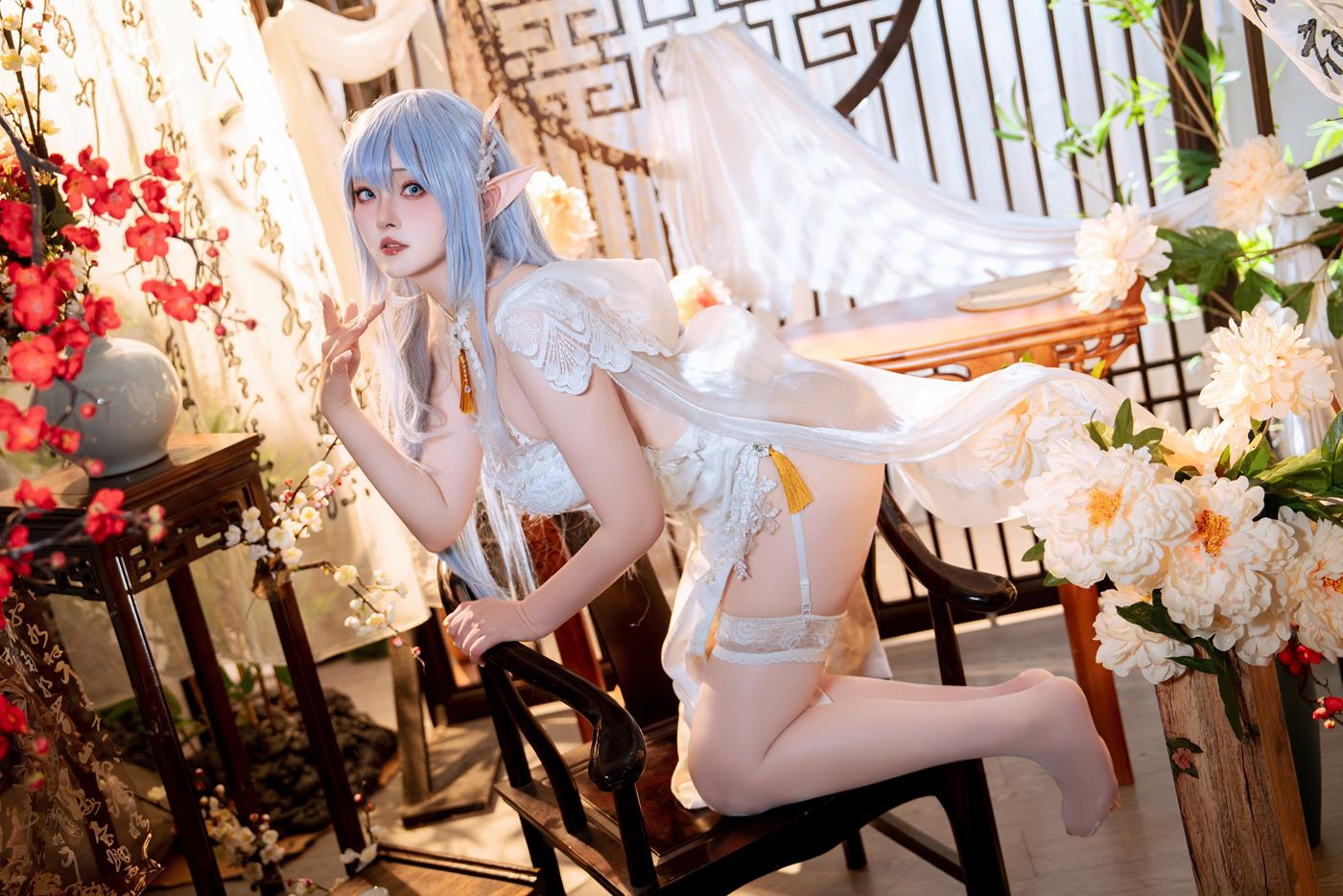 图片[15]-Natsuko夏夏子  – 碧蓝航线 阿尔比恩旗袍[22P] – 速更版-美库