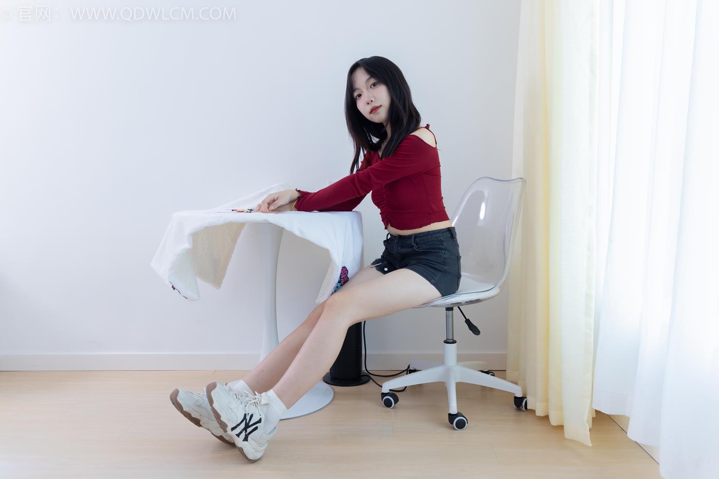 图片[10]-物恋传媒 NO.2253 纱纱-运动鞋、自然穿脏白棉袜[138P] – 速更版-美库