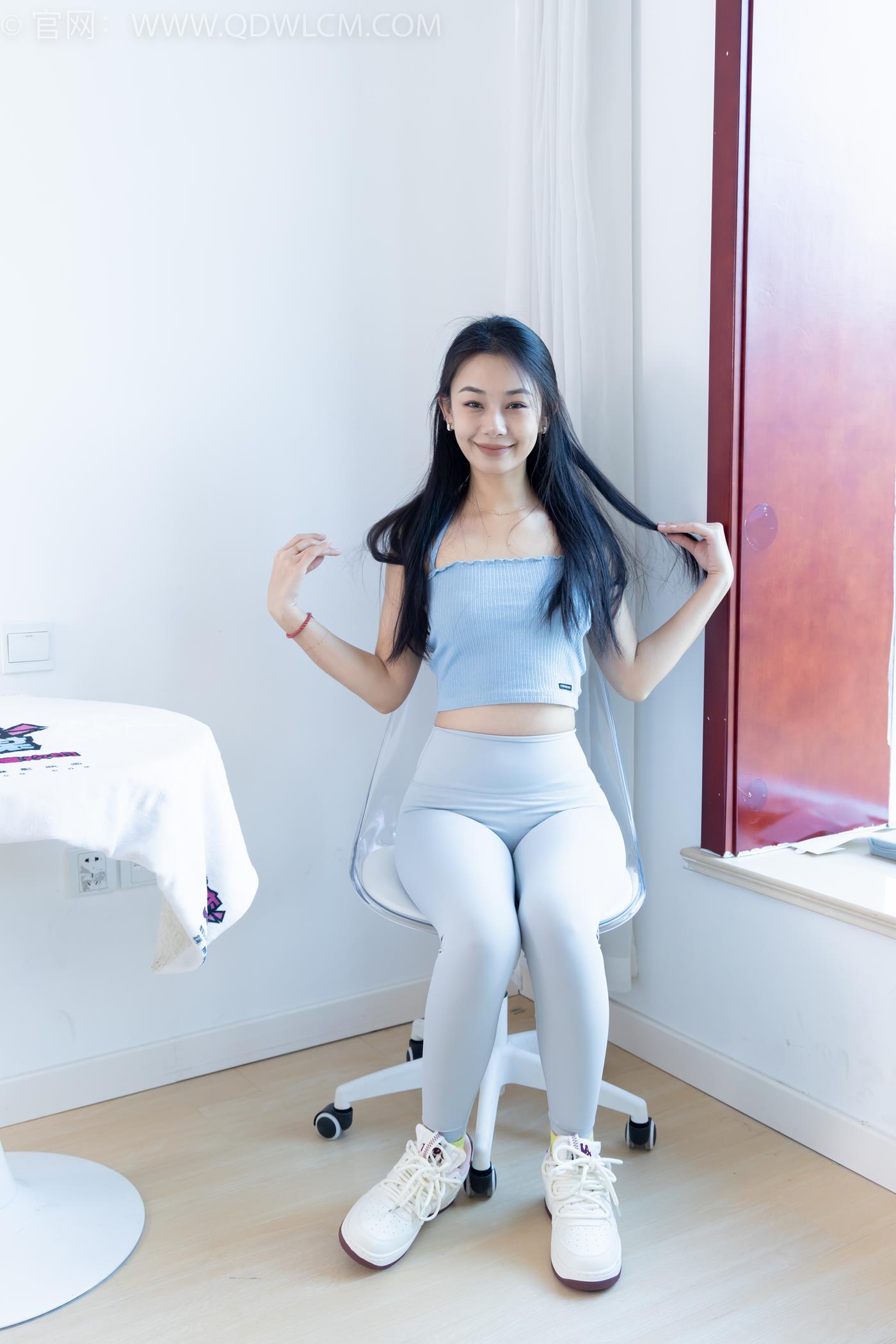 图片[13]-物恋传媒 NO.2254 岚岚-瑜伽裤、板鞋、两双棉袜[100P] – 速更版-美库