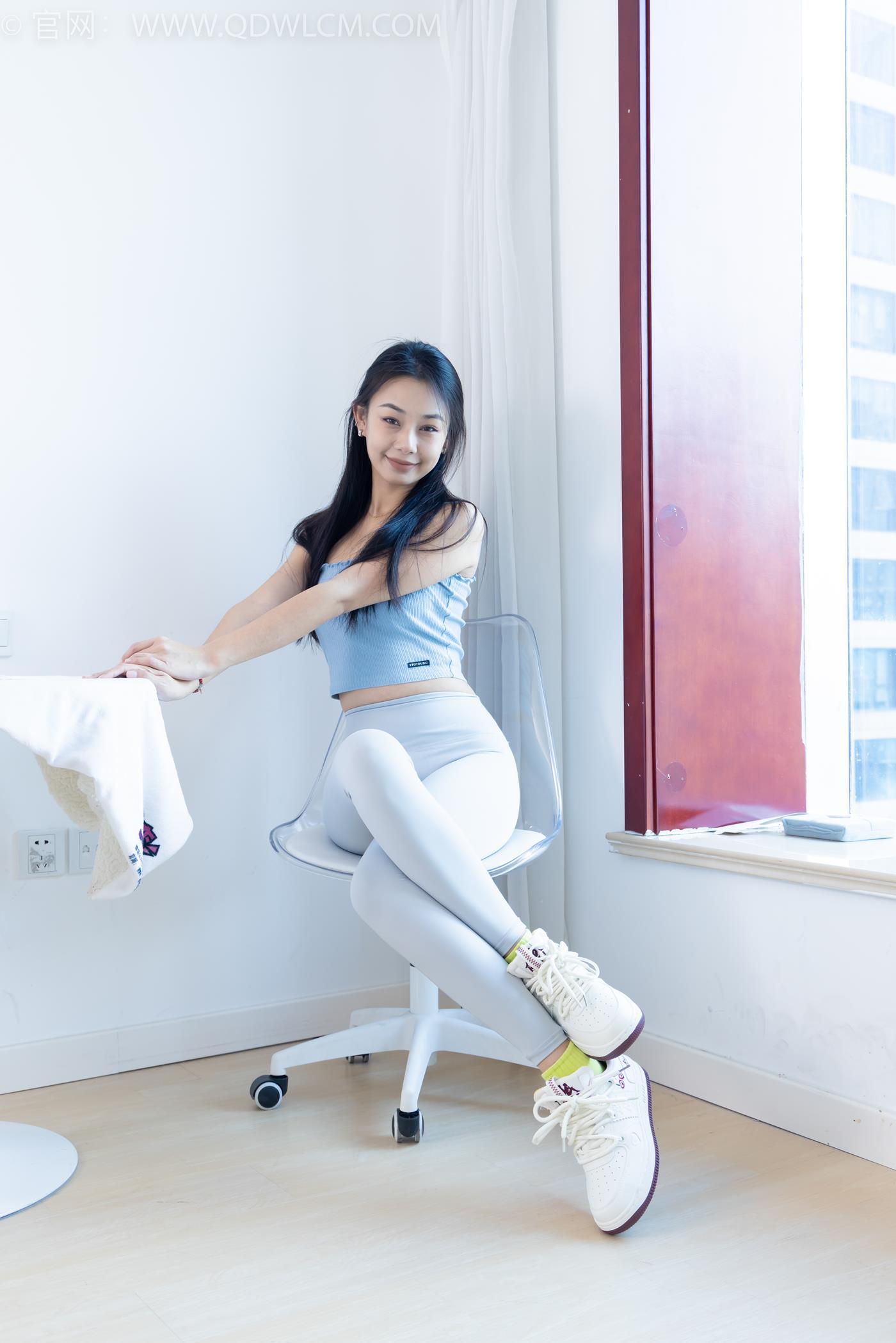 图片[15]-物恋传媒 NO.2254 岚岚-瑜伽裤、板鞋、两双棉袜[100P] – 速更版-美库