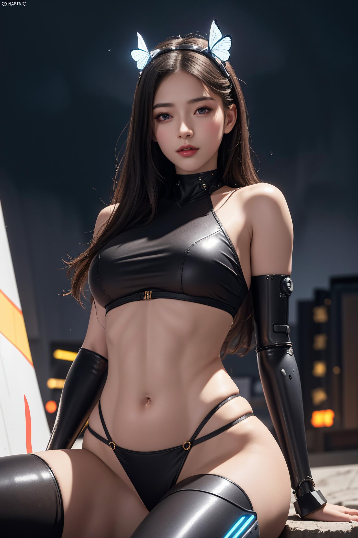 图片[21]-AI绘画 509 机甲少女_内衣写真[39P] – 速更版-美库