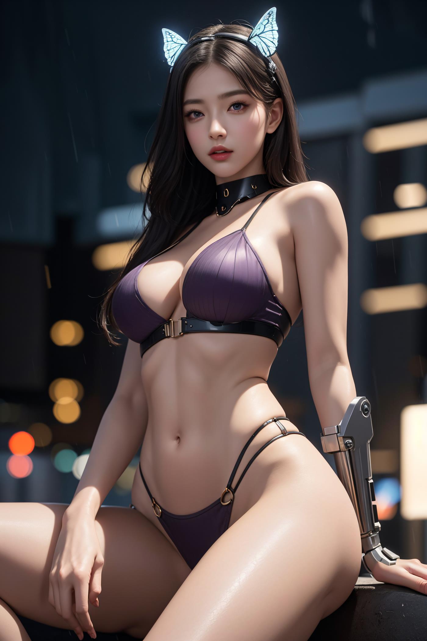 图片[23]-AI绘画 509 机甲少女_内衣写真[39P] – 速更版-美库