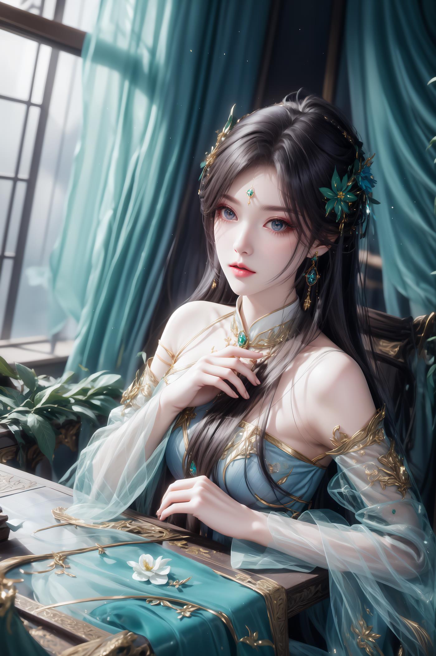 图片[33]-AI绘画 512 萧熏儿[60P] – 速更版-美库