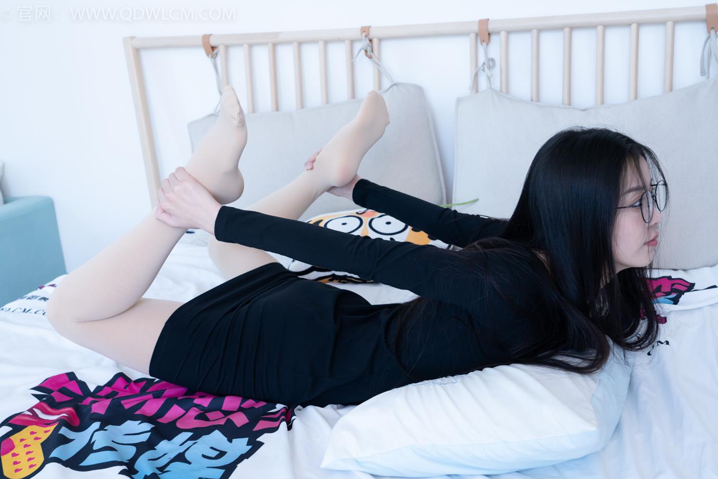 图片[53]-物恋传媒 NO.2256 茯苓-平底鞋、厚肉丝、厚黑丝、皮筋绑脚和挠脚心剧情[139P] – 速更版-美库