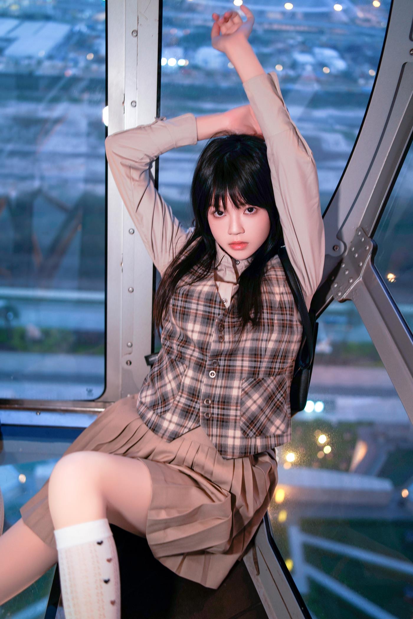 图片[12]-桜桃喵 – 制服摩天轮[27P] – 速更版-美库