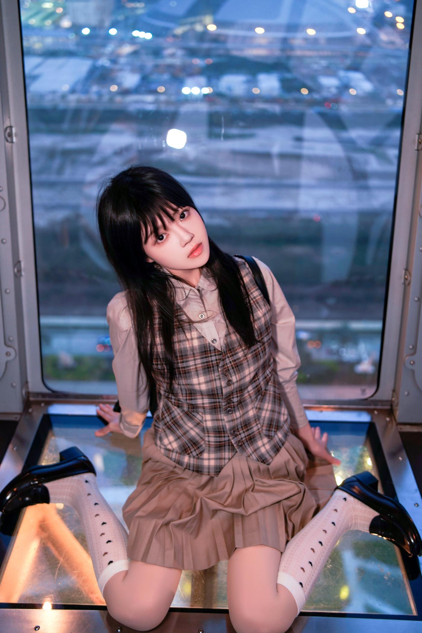 图片[13]-桜桃喵 – 制服摩天轮[27P] – 速更版-美库