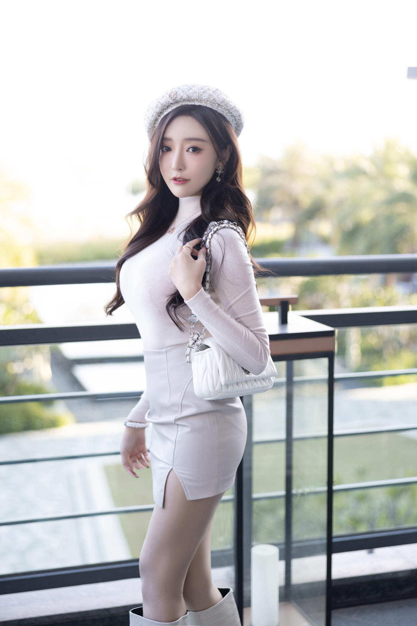 图片[22]-王馨瑶Yanni – 毛衣皮裙[26P] – 速更版-美库