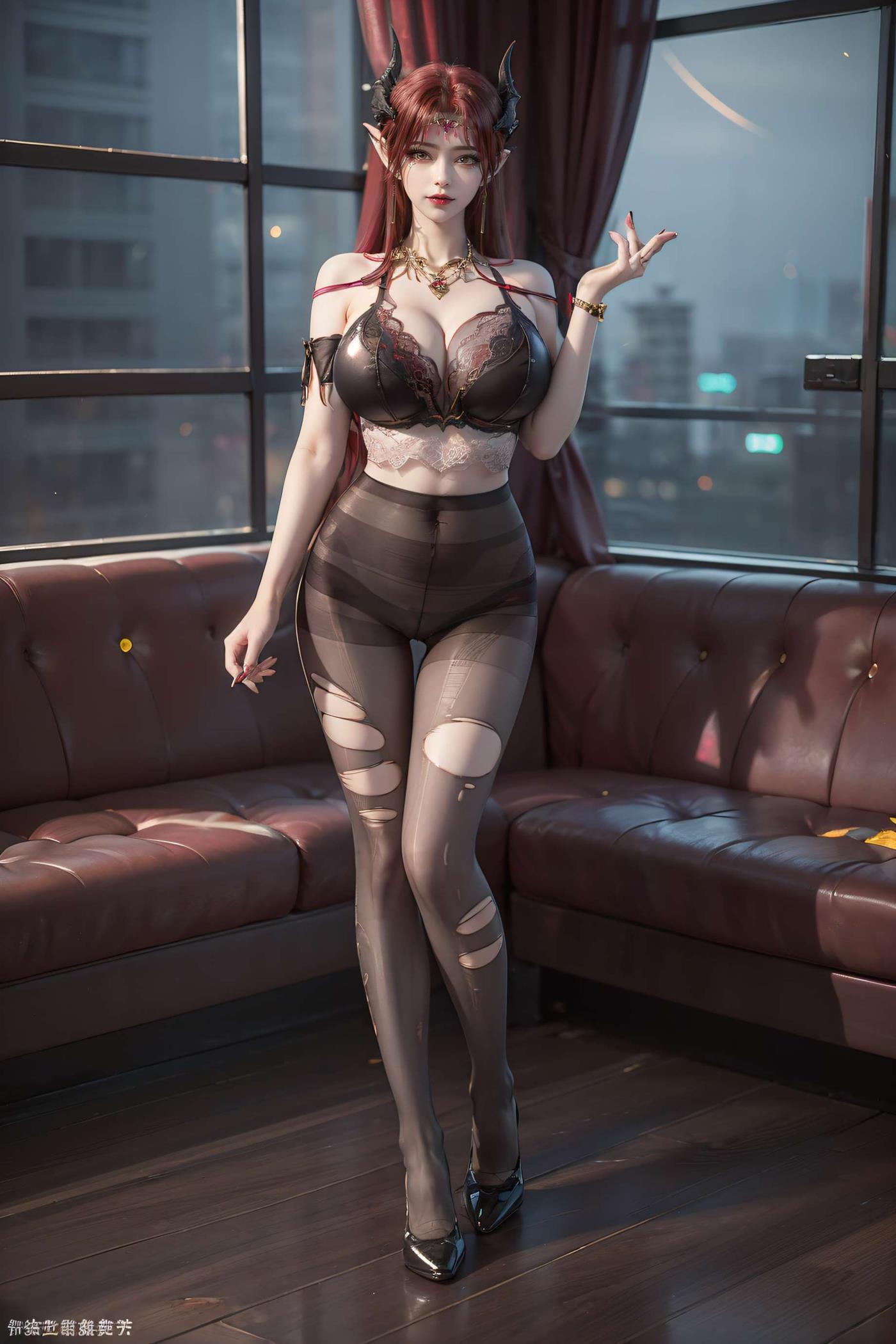 图片[21]-AI绘画 513 妖夜[55P] – 速更版-美库