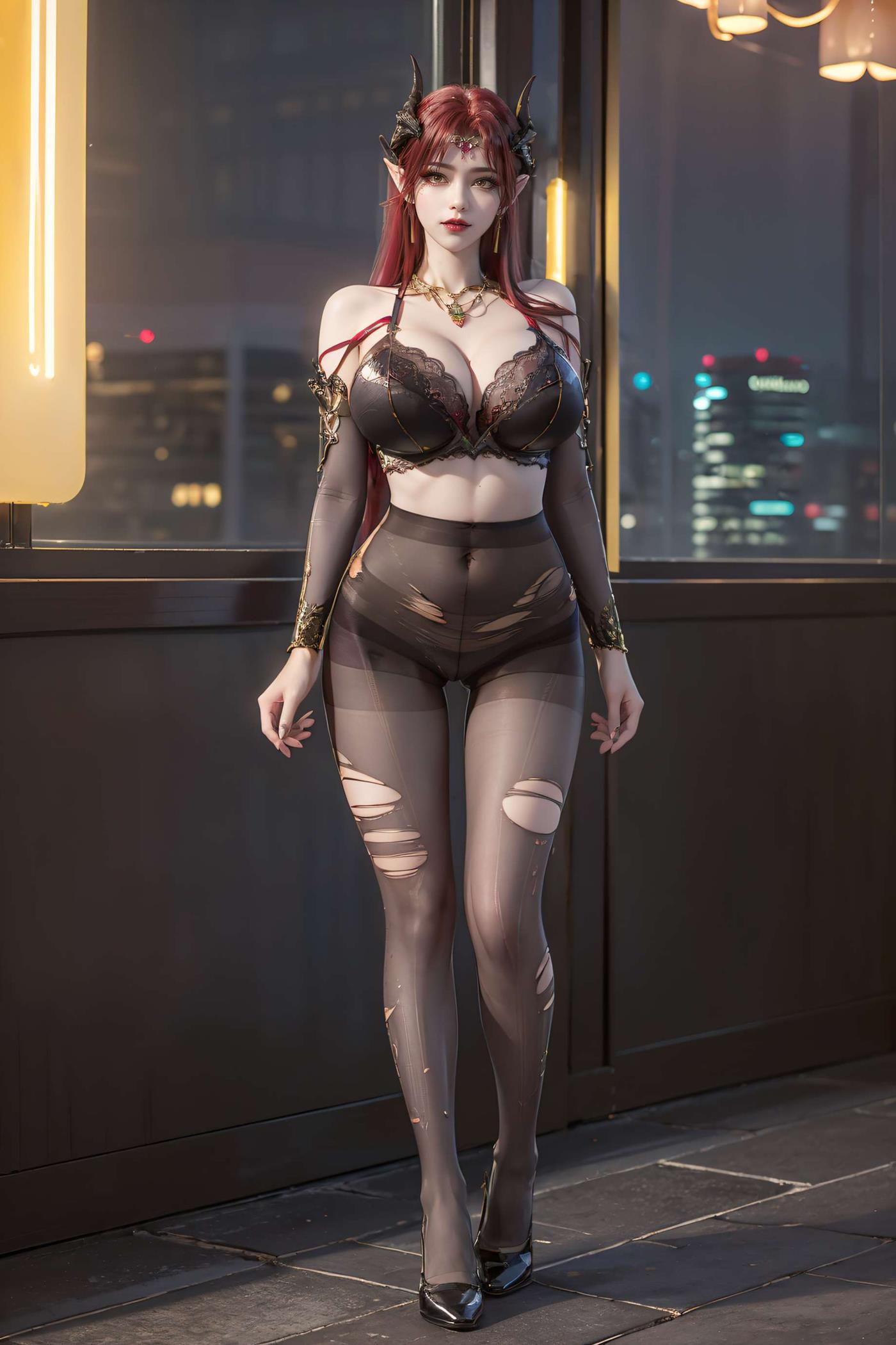 图片[56]-AI绘画 513 妖夜[55P] – 速更版-美库