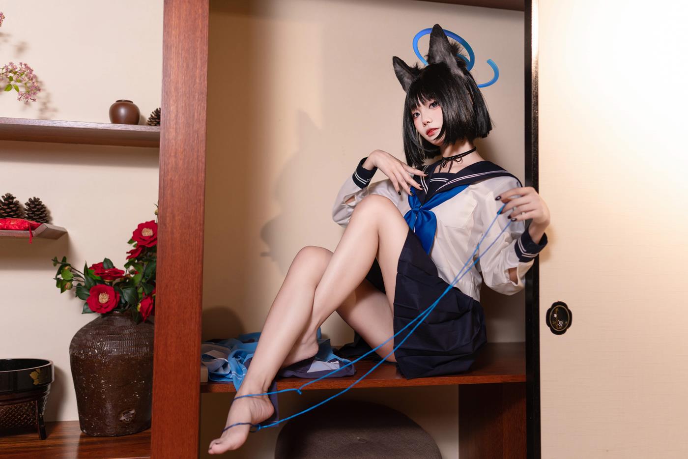 图片[47]-艾西aiwest  – 桐生桔梗[48P] – 速更版-美库