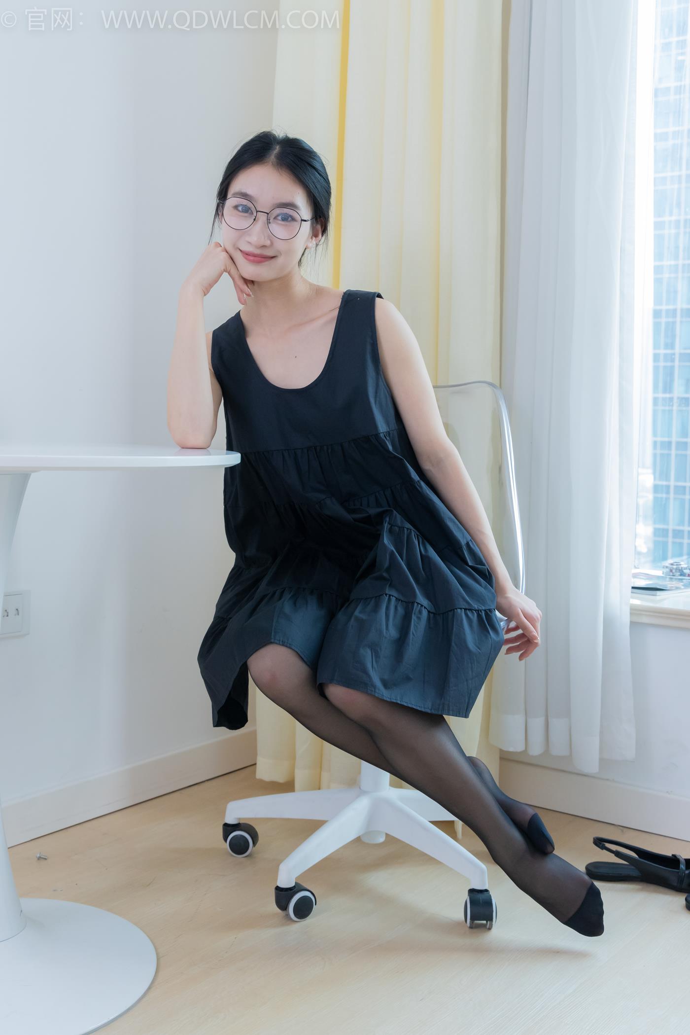 图片[87]-物恋传媒 NO.2257 小影-平底鞋、薄黑丝脚尖加固款[108P] – 速更版-美库