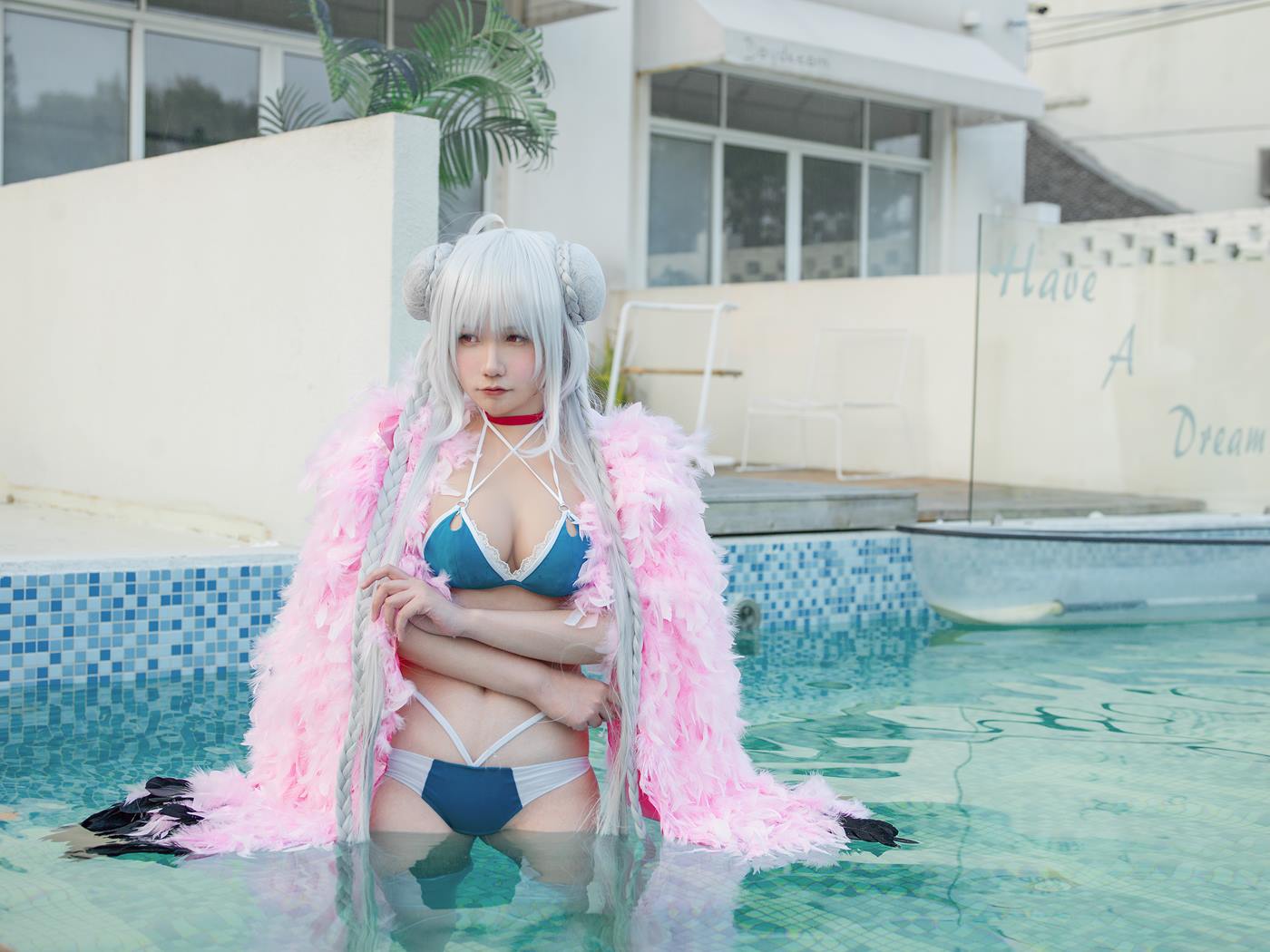 图片[10]-麻花麻花酱  – 可畏泳装[14P] – 速更版-美库