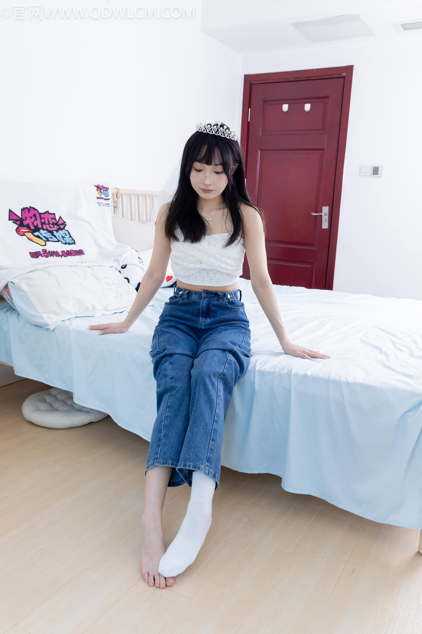 图片[23]-物恋传媒 NO.2258 嘟嘟-板鞋、白棉袜、裸足[134P] – 速更版-美库