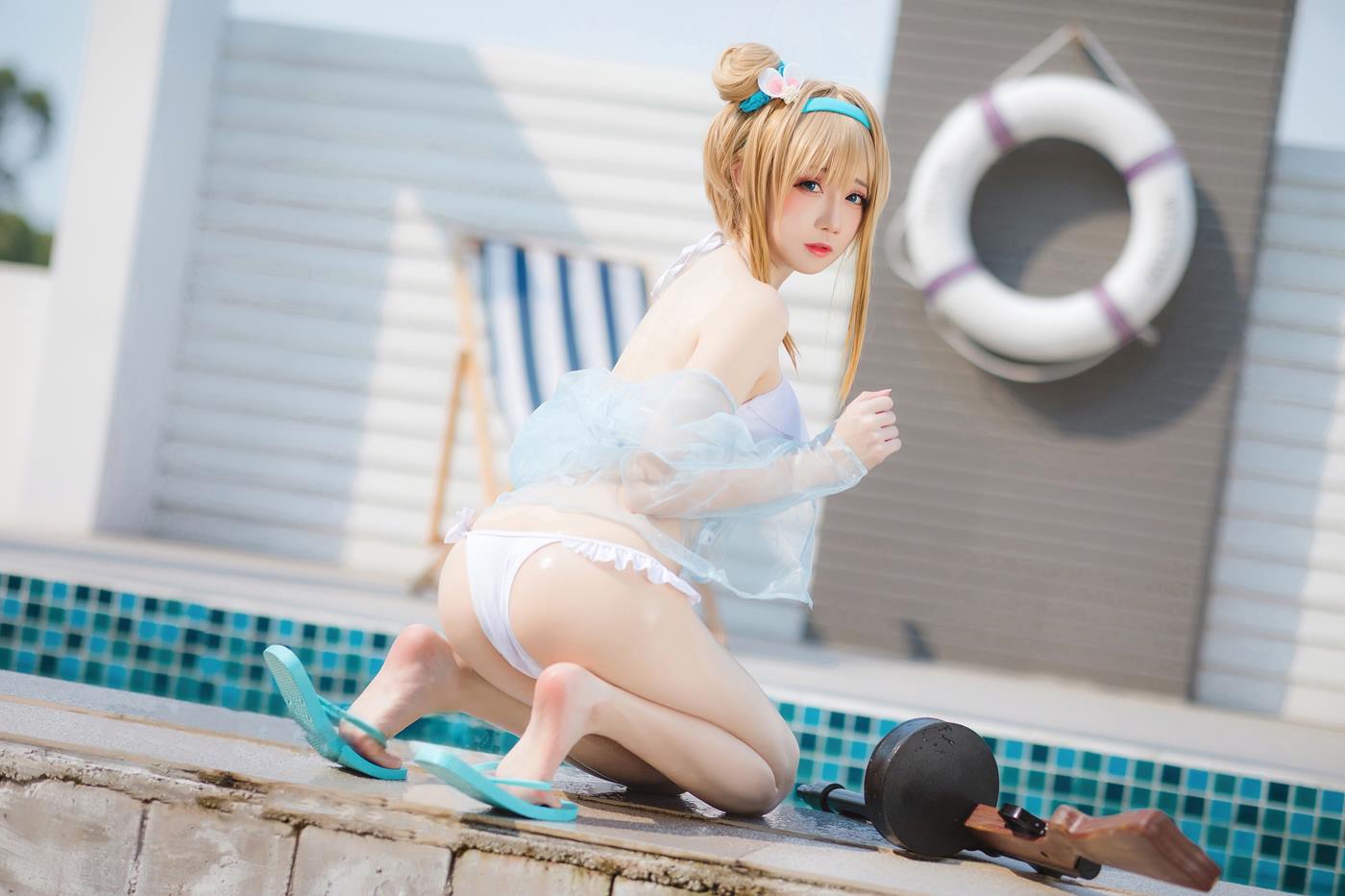 图片[15]-焖焖碳 – 少女前线 索米 泳装[34P] – 速更版-美库