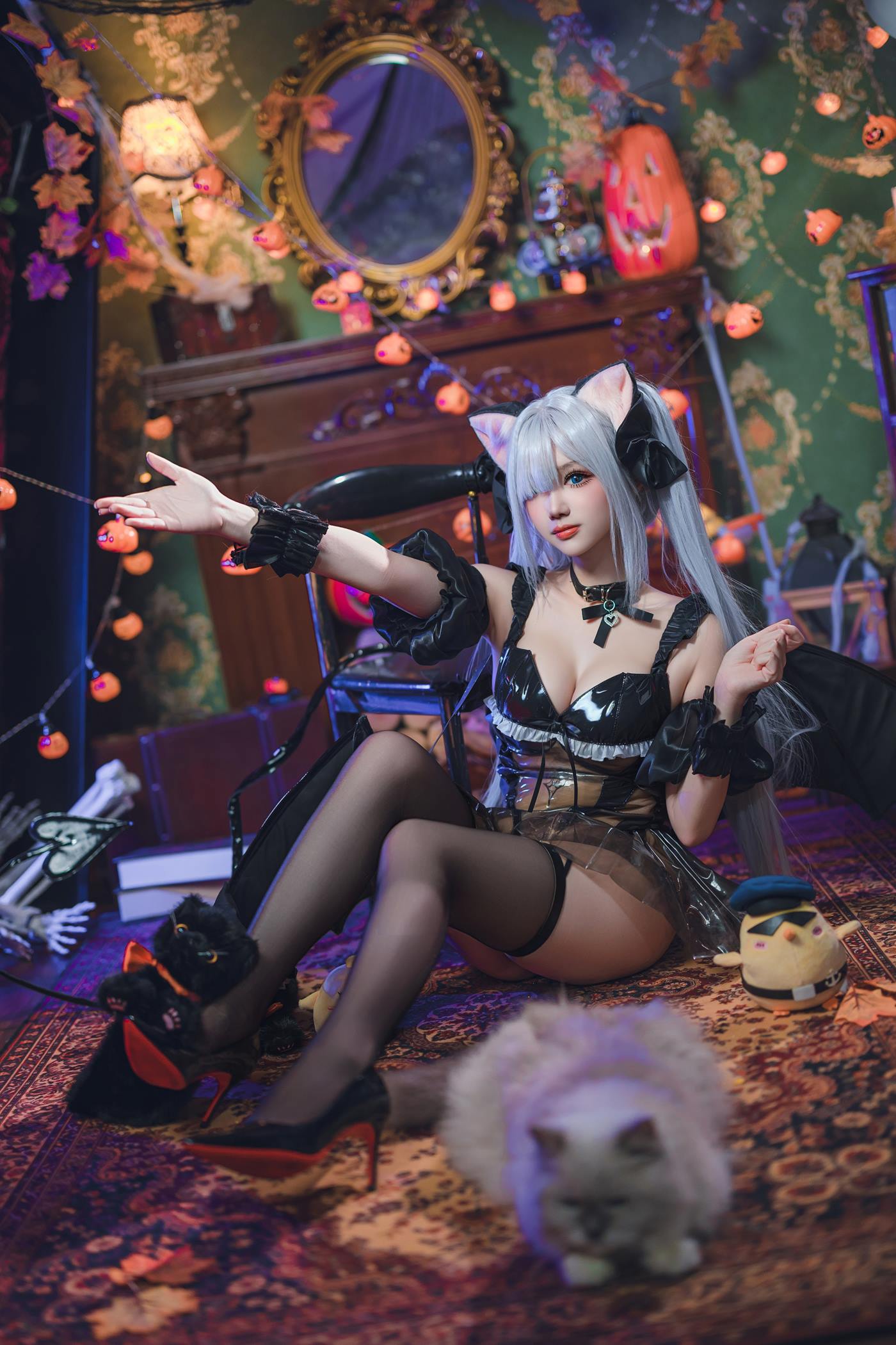 图片[16]-雪晴Astra – 万圣节 雅努斯[39P] – 速更版-美库