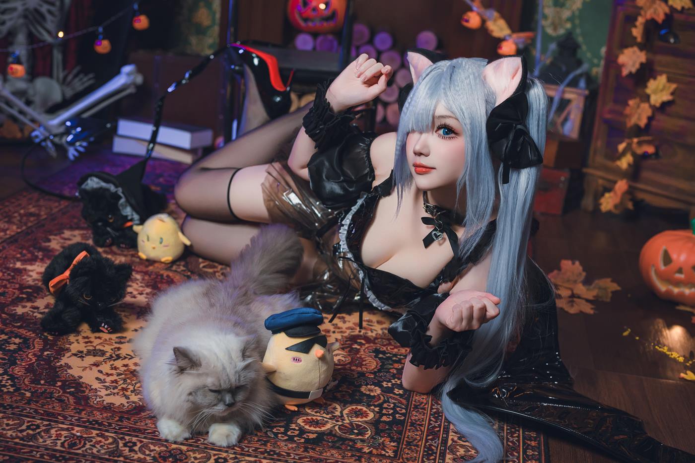 图片[18]-雪晴Astra – 万圣节 雅努斯[39P] – 速更版-美库