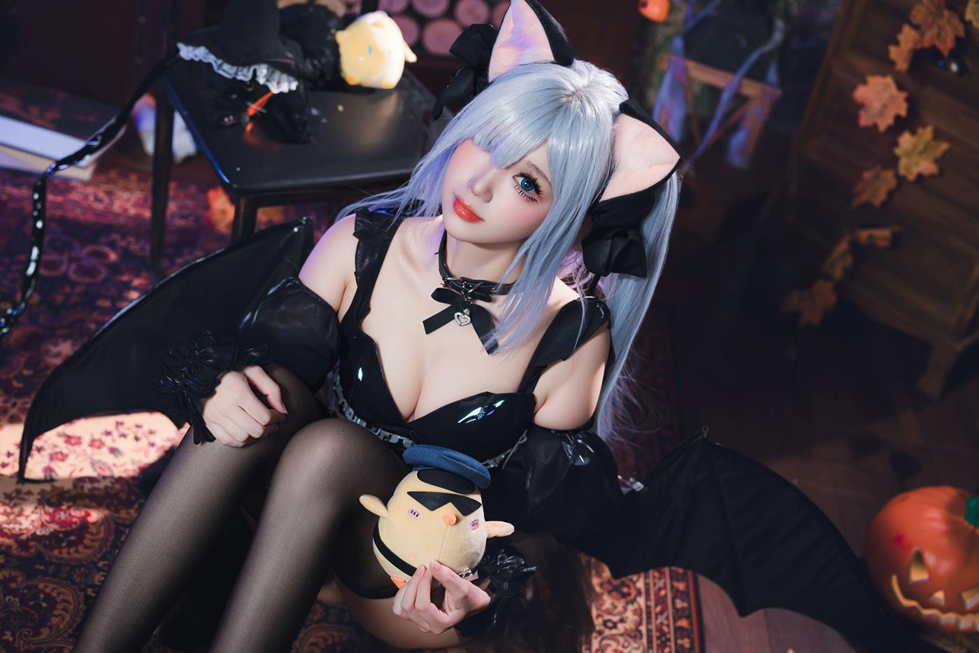 图片[20]-雪晴Astra – 万圣节 雅努斯[39P] – 速更版-美库