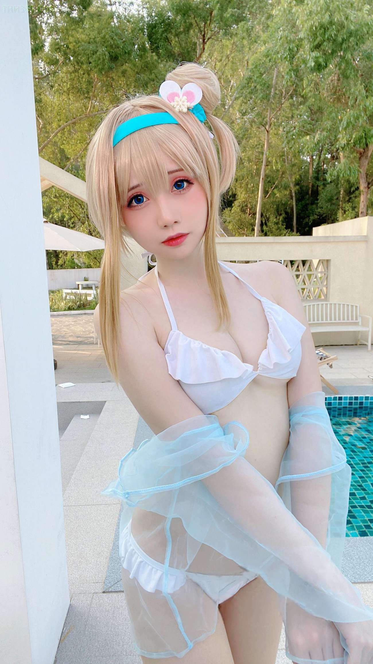 图片[31]-焖焖碳 – 少女前线 索米 泳装[34P] – 速更版-美库