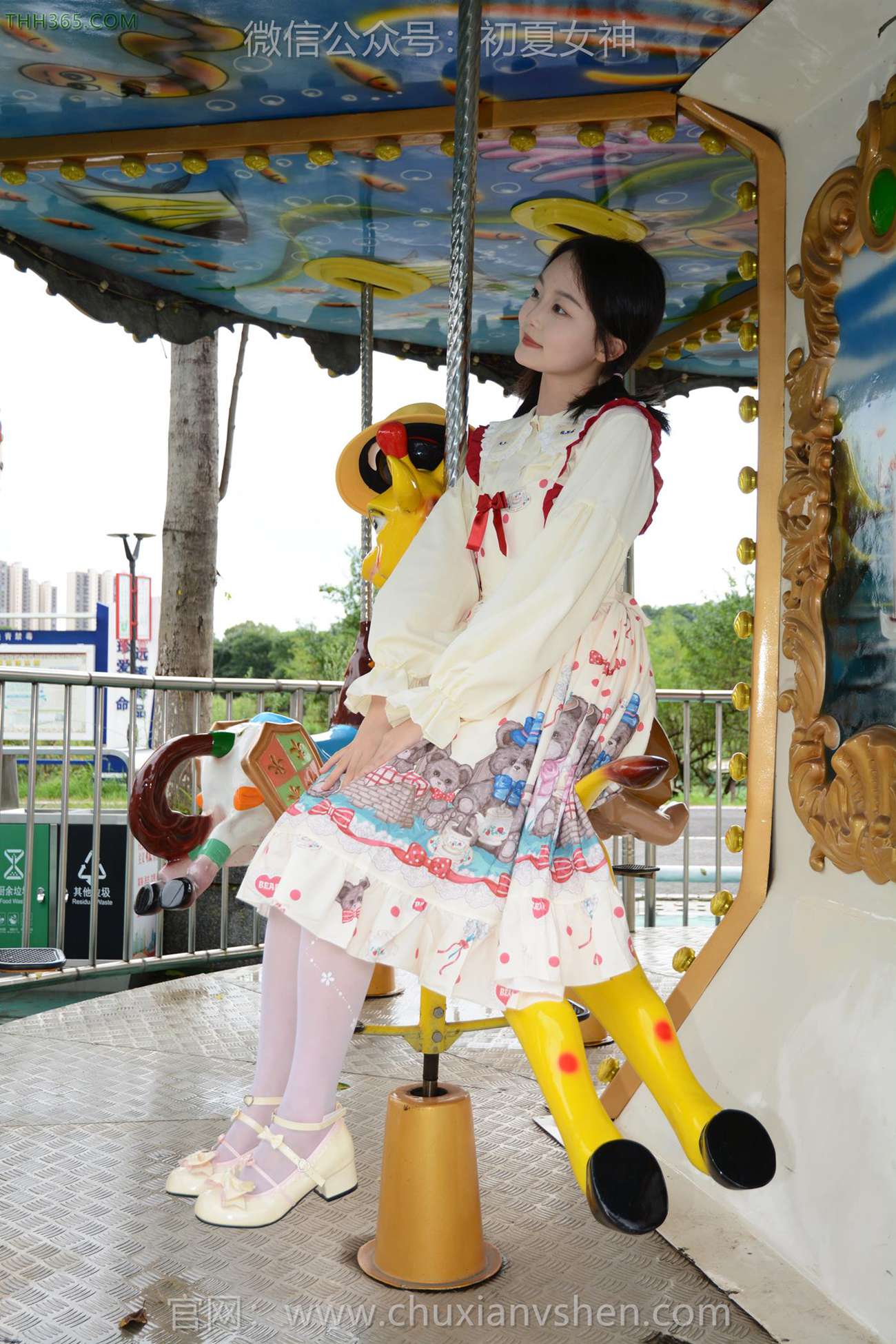 图片[75]-初夏女神 NO.269 双双 逛游乐场[98P] – 速更版-美库