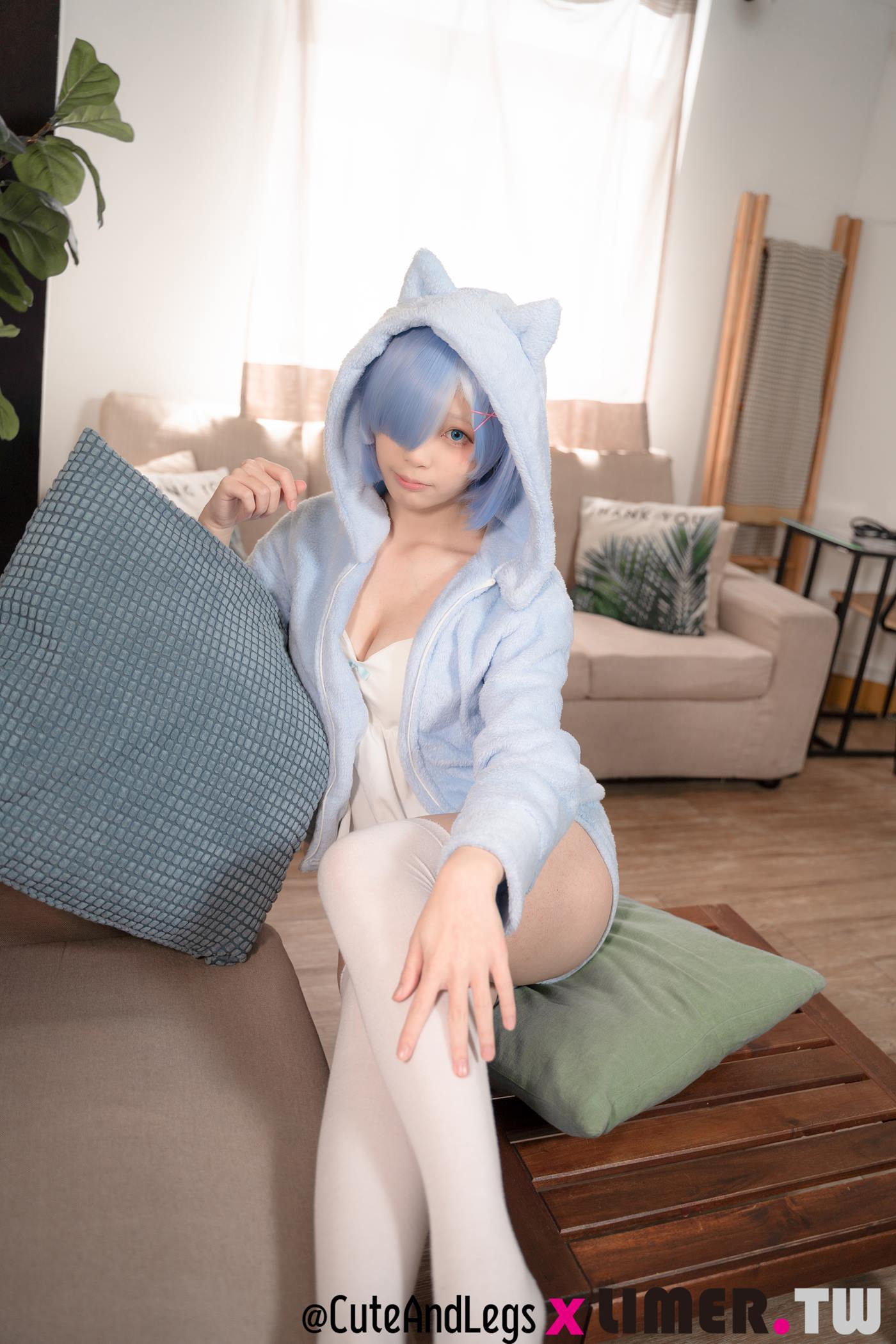 图片[12]-Limerence原创 NO.098 异世界新人之之初次Re小猫咪睡衣雷姆[109P] – 速更版-美库