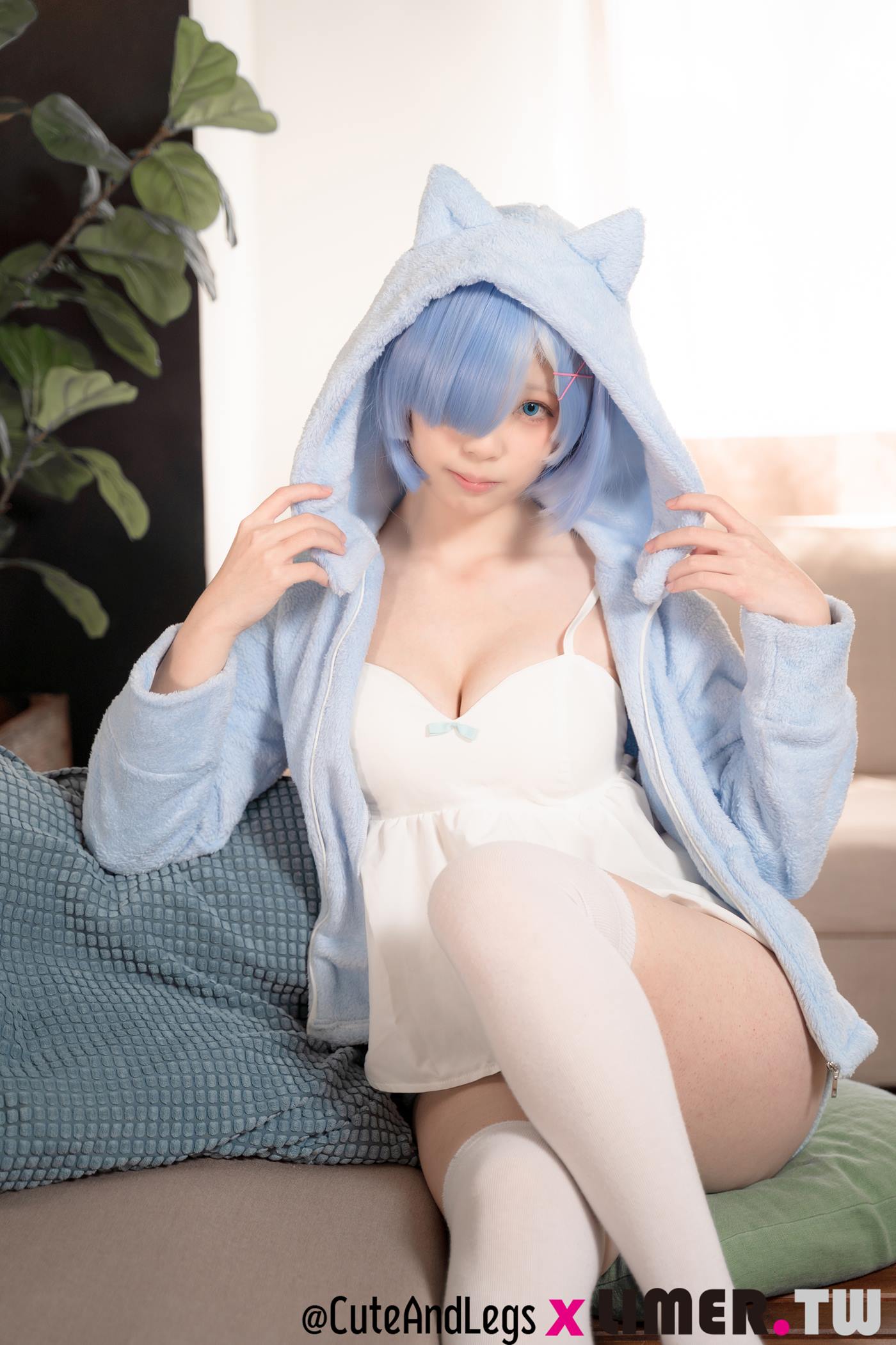 图片[14]-Limerence原创 NO.098 异世界新人之之初次Re小猫咪睡衣雷姆[109P] – 速更版-美库