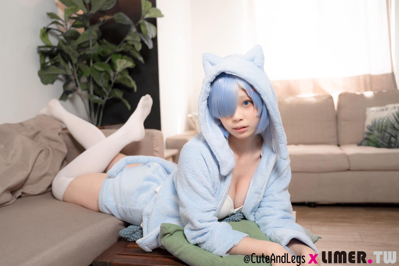 图片[16]-Limerence原创 NO.098 异世界新人之之初次Re小猫咪睡衣雷姆[109P] – 速更版-美库