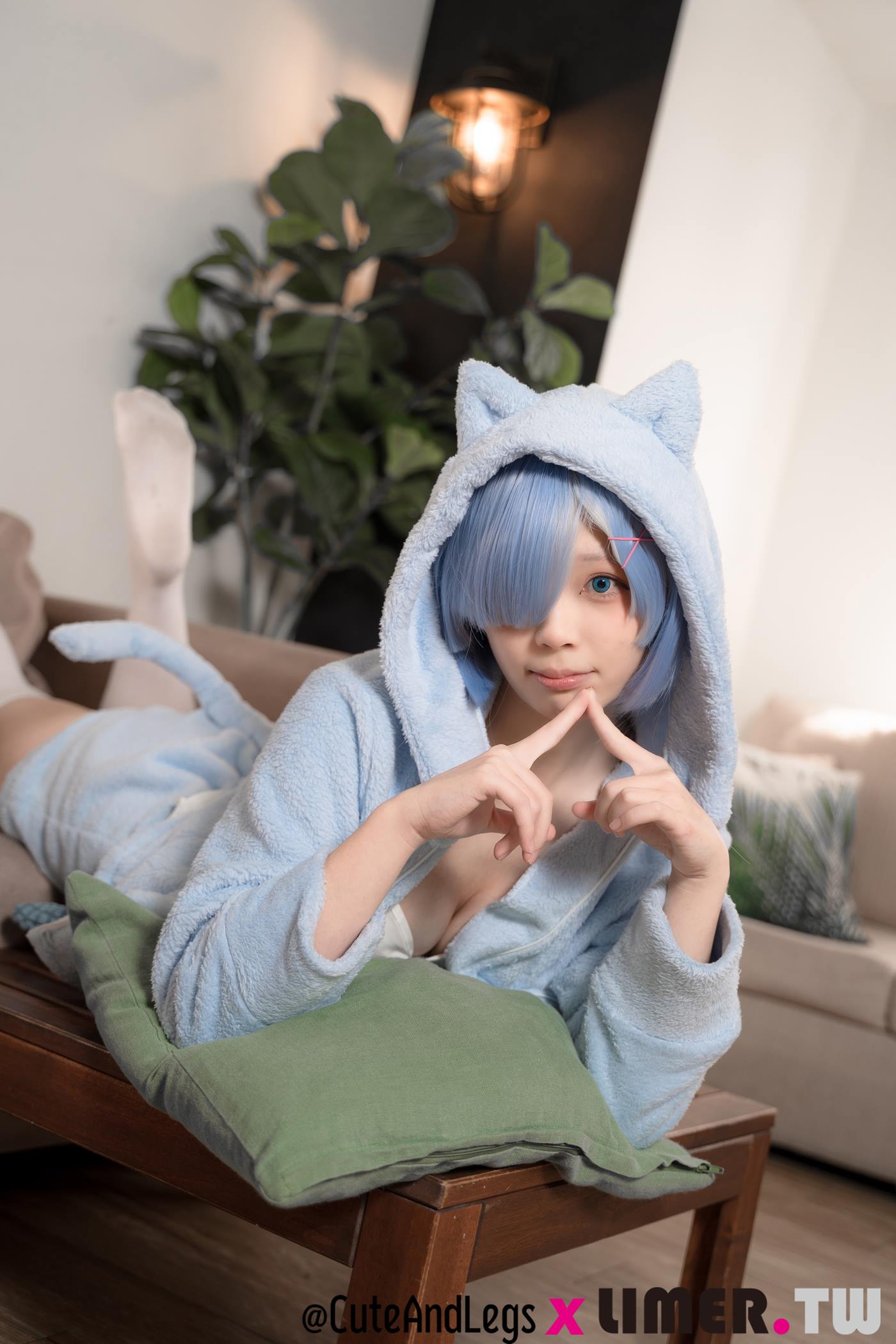 图片[19]-Limerence原创 NO.098 异世界新人之之初次Re小猫咪睡衣雷姆[109P] – 速更版-美库