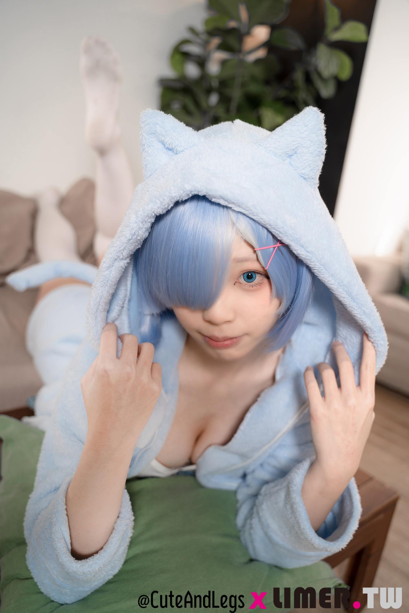 图片[22]-Limerence原创 NO.098 异世界新人之之初次Re小猫咪睡衣雷姆[109P] – 速更版-美库