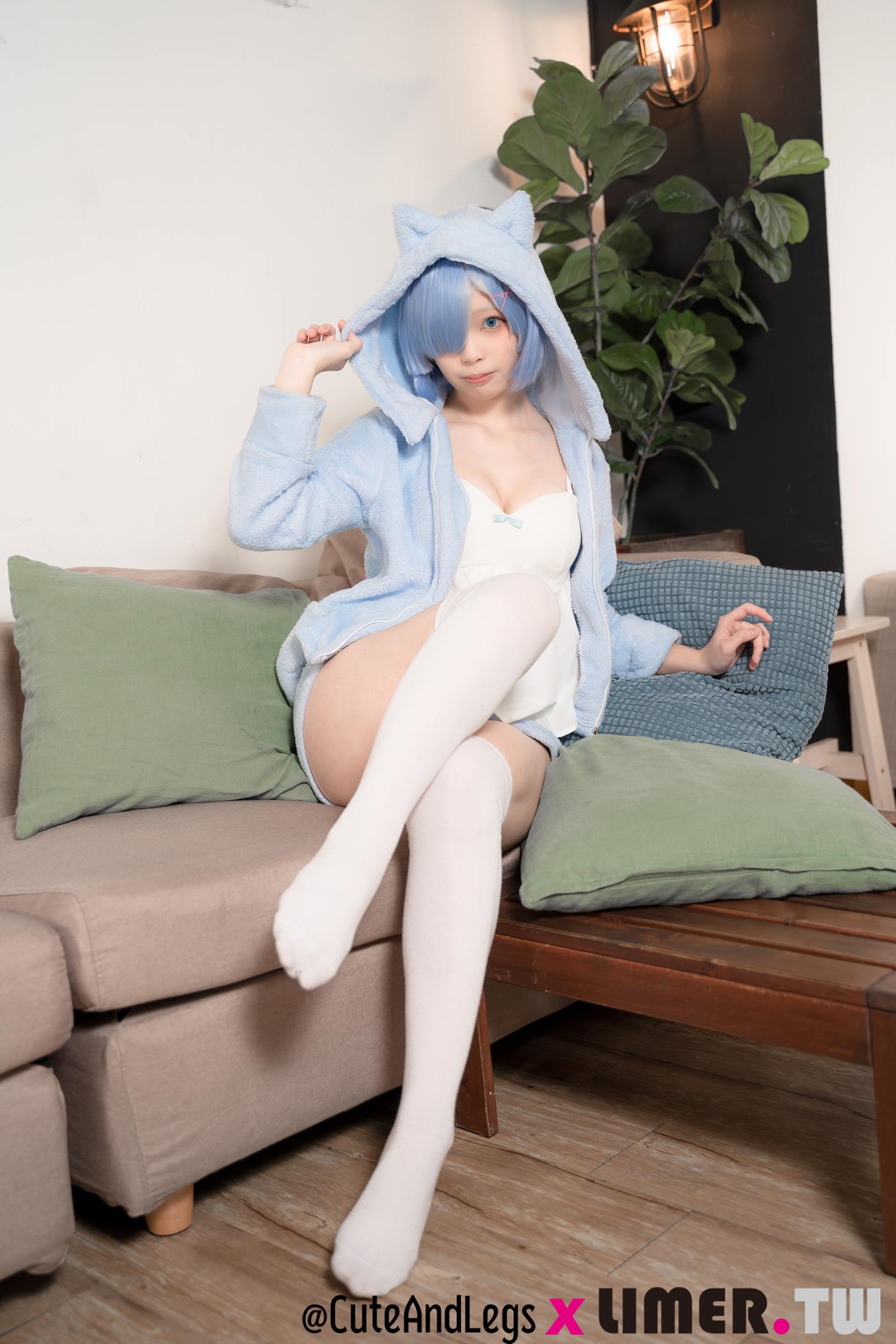 图片[23]-Limerence原创 NO.098 异世界新人之之初次Re小猫咪睡衣雷姆[109P] – 速更版-美库