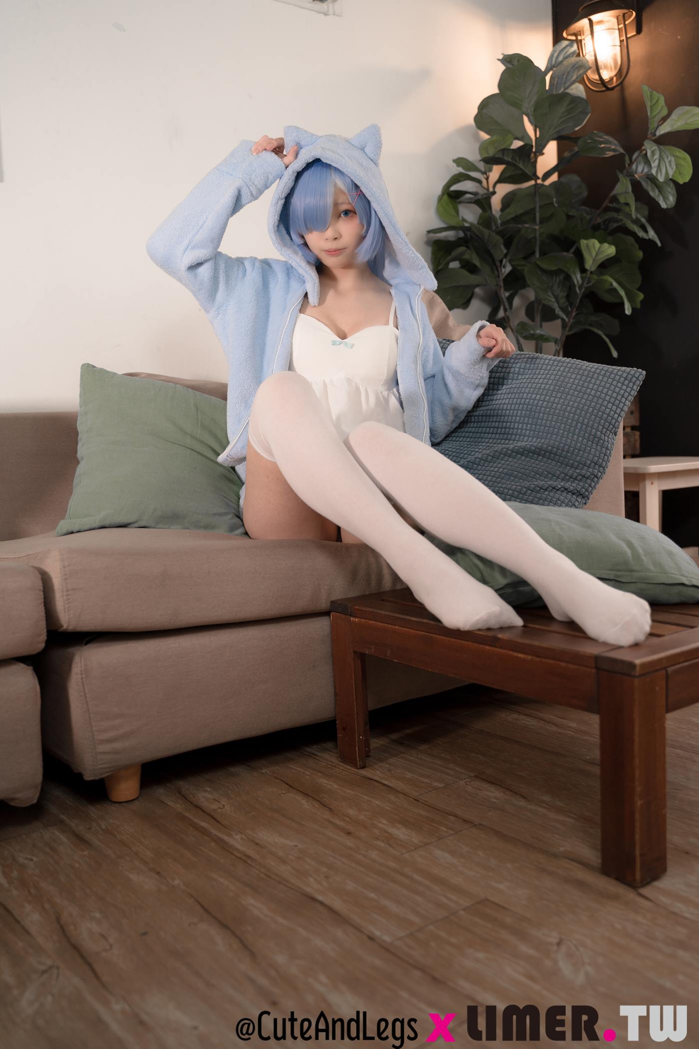 图片[24]-Limerence原创 NO.098 异世界新人之之初次Re小猫咪睡衣雷姆[109P] – 速更版-美库