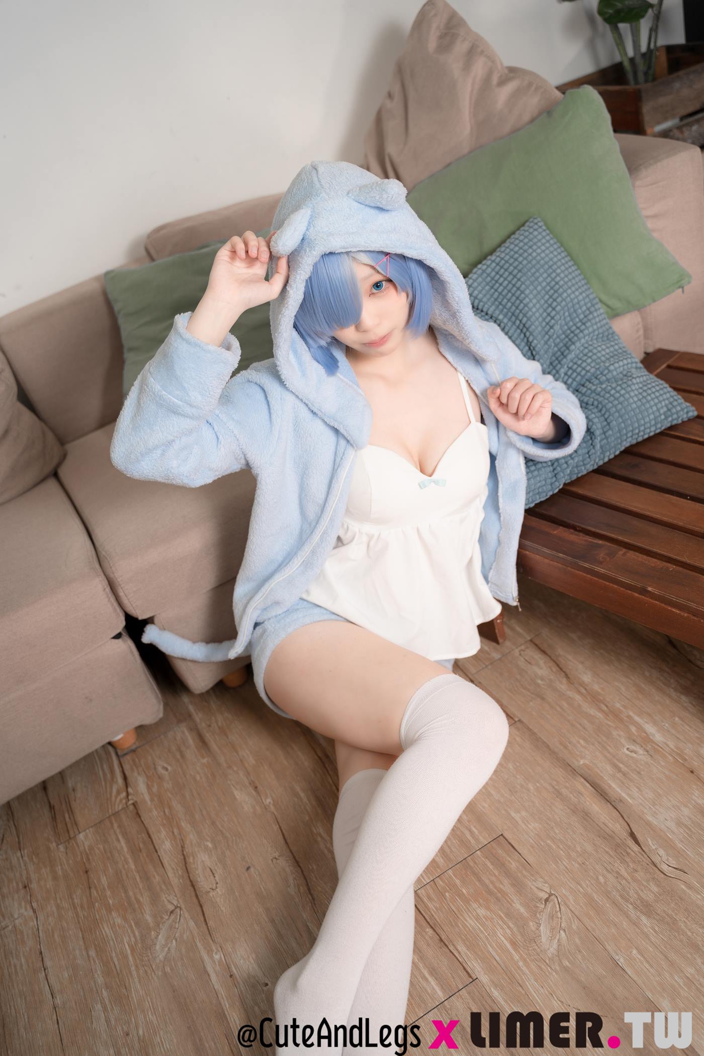 图片[32]-Limerence原创 NO.098 异世界新人之之初次Re小猫咪睡衣雷姆[109P] – 速更版-美库