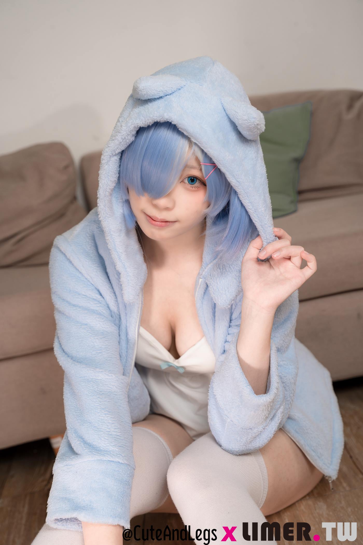 图片[69]-Limerence原创 NO.098 异世界新人之之初次Re小猫咪睡衣雷姆[109P] – 速更版-美库