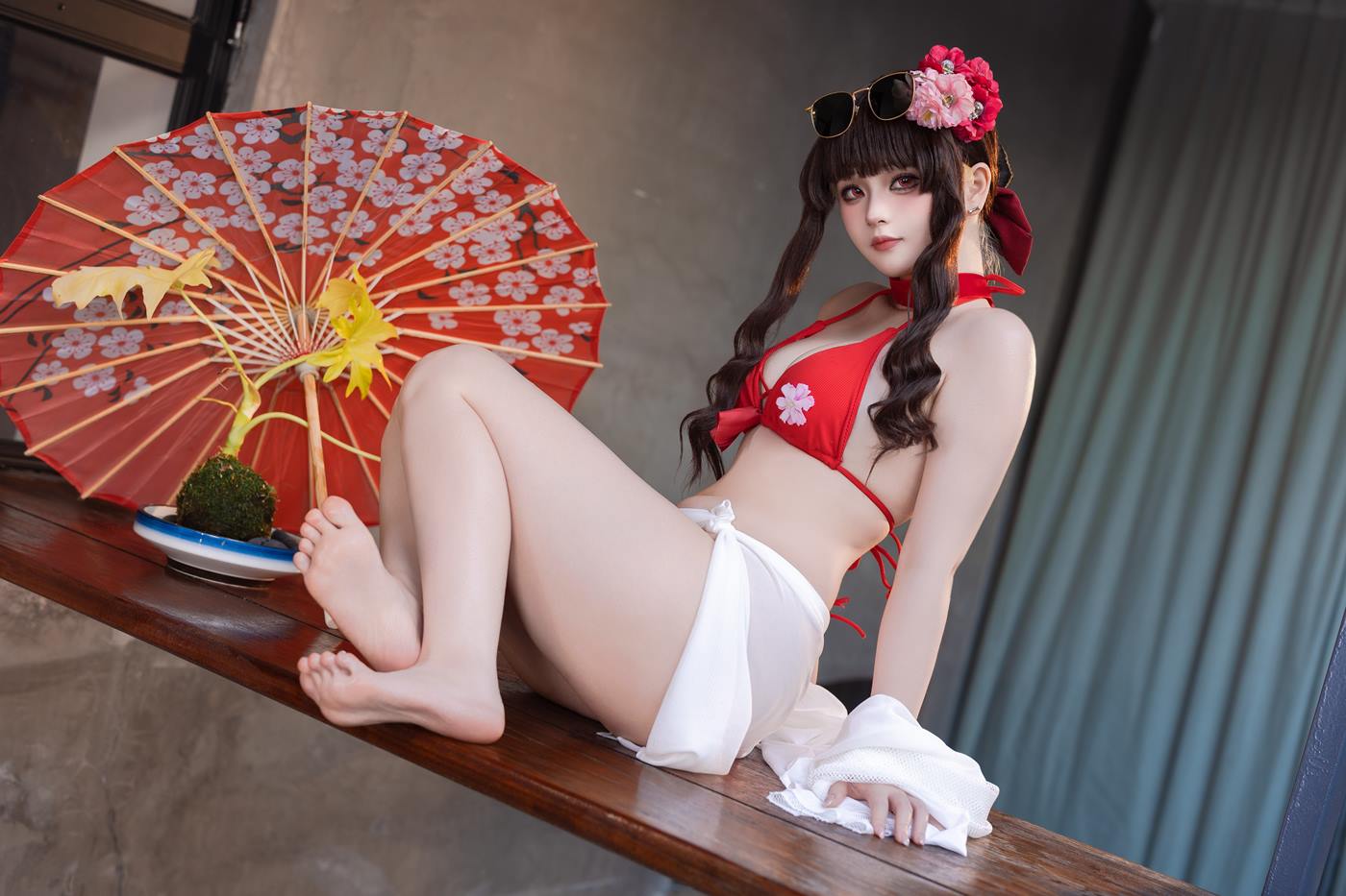 图片[18]-屿鱼  – 樱花泳装[36P] – 速更版-美库